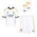 Real Madrid Ferland Mendy #23 Hjemme Trøje Børn 2023-24 Kortærmet (+ Korte bukser)